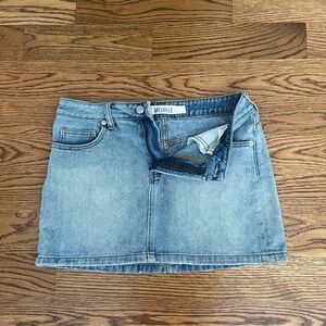 Brandy Melville OZ Jean Mini Skirt
